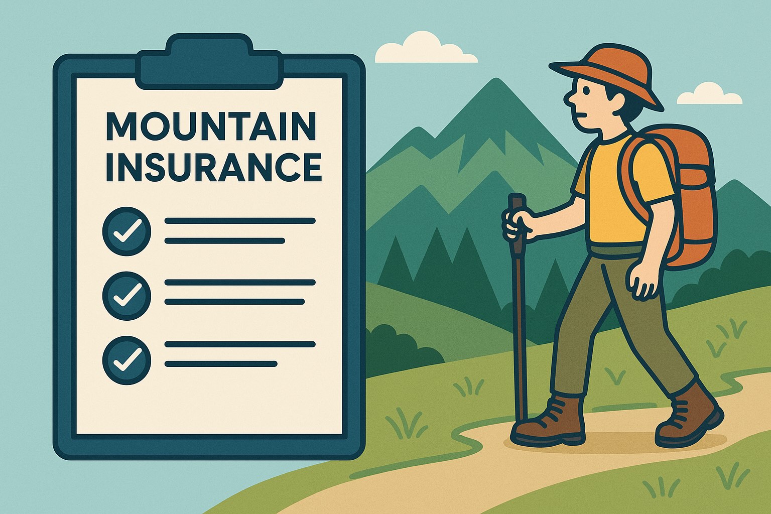 山岳保険のイメージ